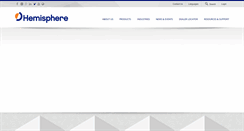 Desktop Screenshot of hemispheregnss.com